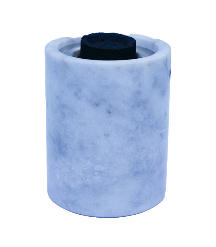 Onyx Cylinderical Carbon Holder 6 - 10x7cm